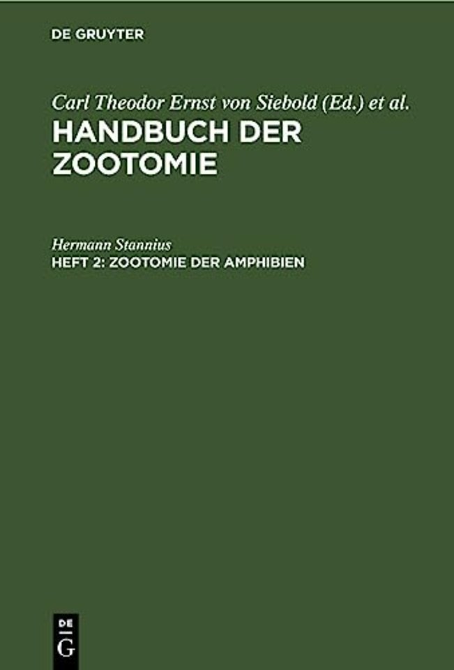 Zootomie der Amphibien
