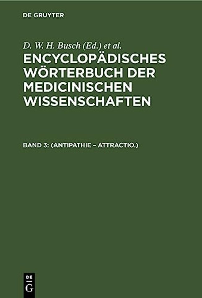 (Antipathie - Attractio.)