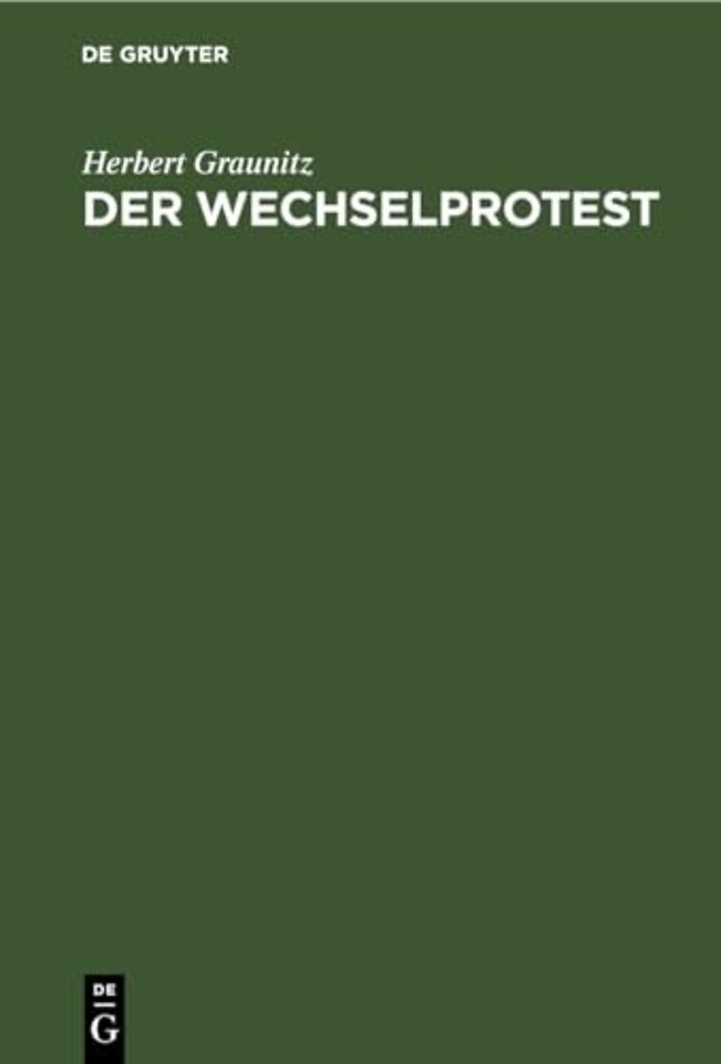 Der Wechselprotest