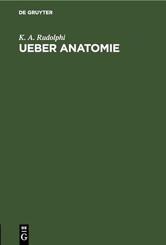 Ueber Anatomie