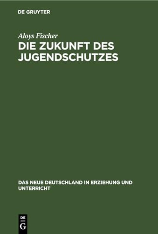 Die Zukunft Des Jugendschutzes