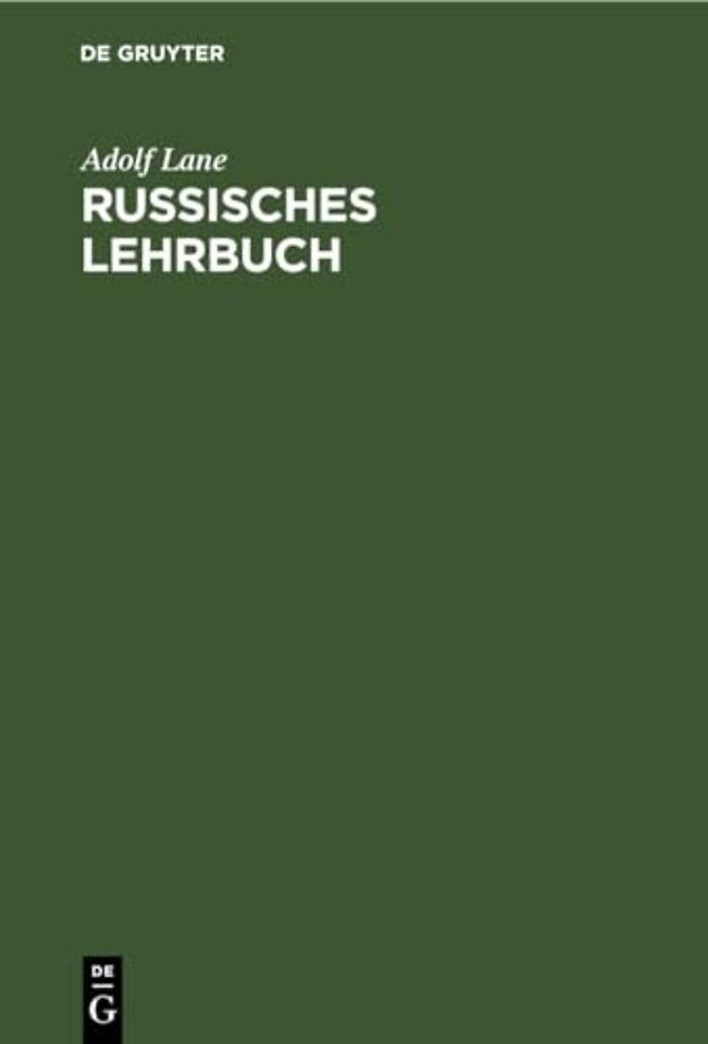 Russisches Lehrbuch
