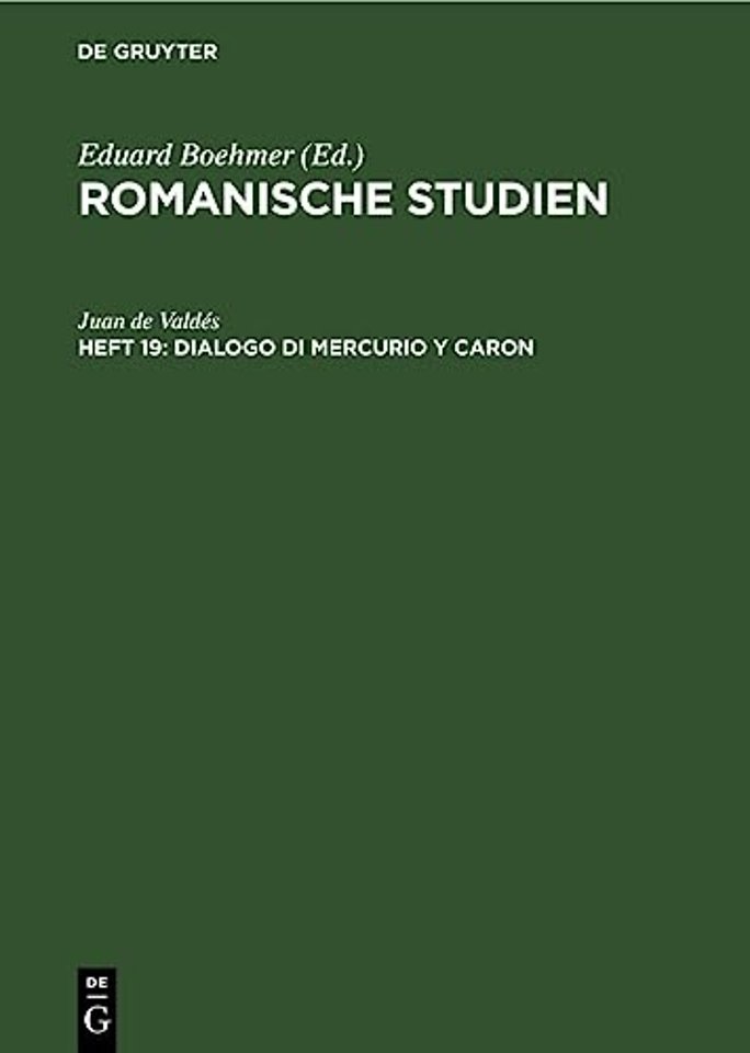 Dialogo di Mercurio y Caron