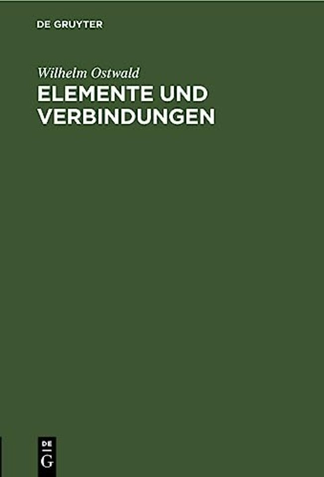Elemente Und Verbindungen