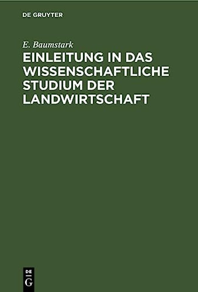 Einleitung in das wissenschaftliche Studium der – Wirklich gehaltene Vorlesungen