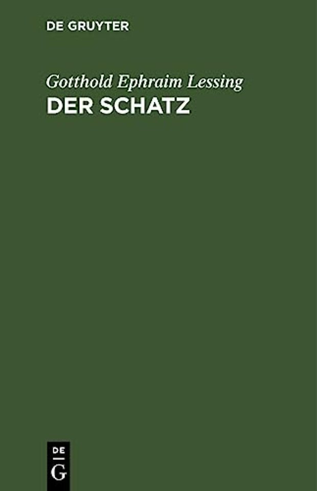 Der Schatz – Ein Lustspiel in einem Aufzuge