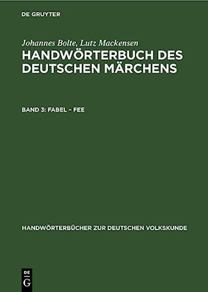 Fabel – Fee