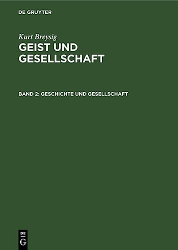 Geschichte Und Gesellschaft