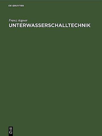 Unterwasserschalltechnik