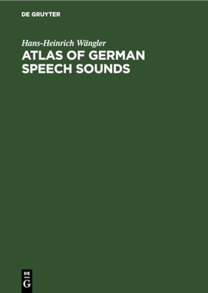 Atlas of German Speech Sounds