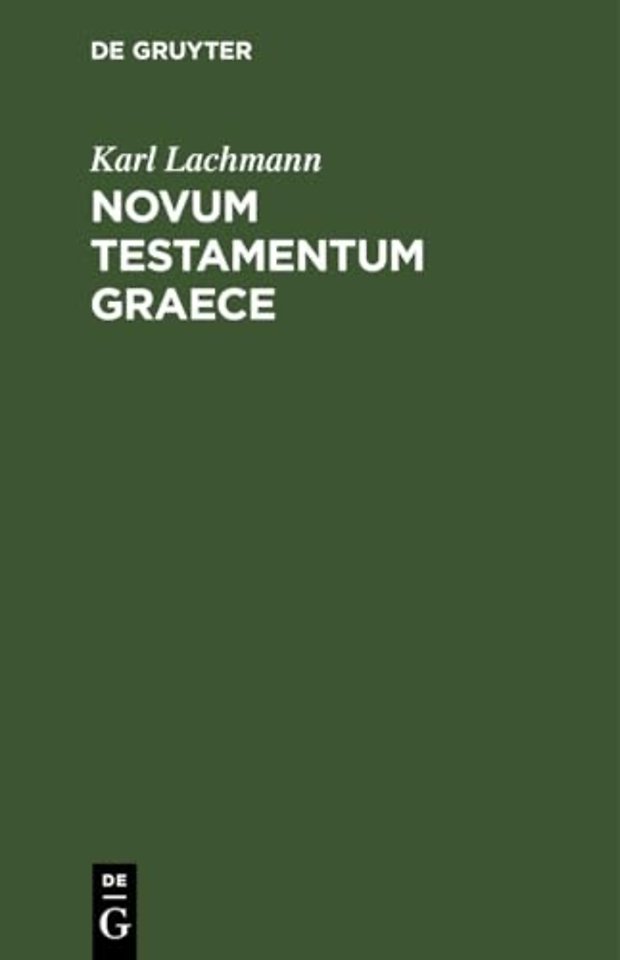 Novum Testamentum Graece