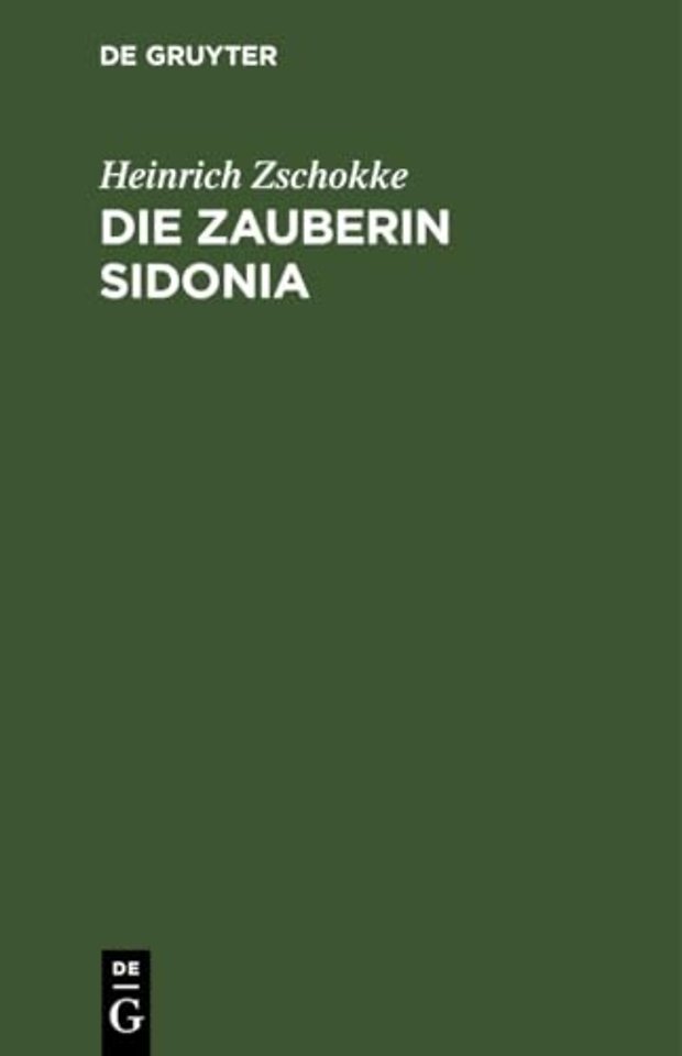 Die Zauberin Sidonia