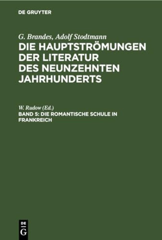 Die Romantische Schule in Frankreich