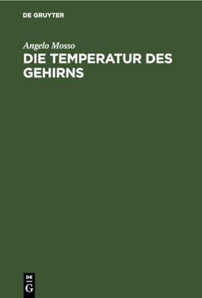 Die Temperatur Des Gehirns