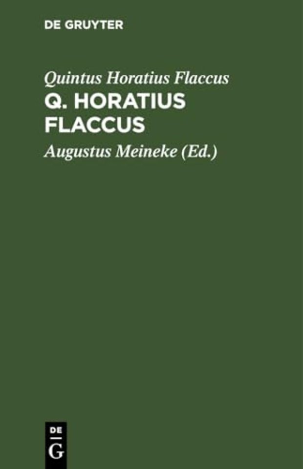 Q. Horatius Flaccus