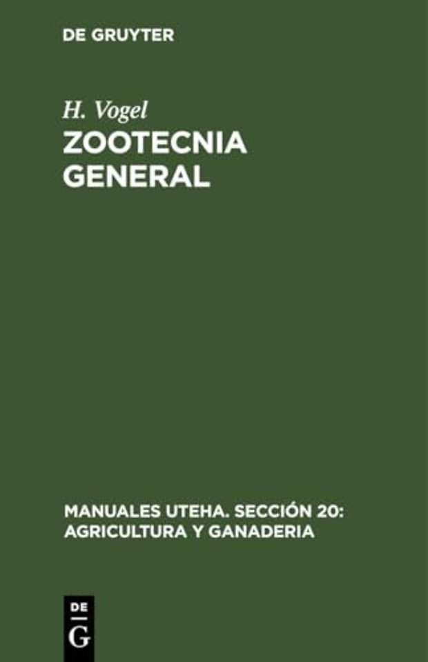Zootecnia General