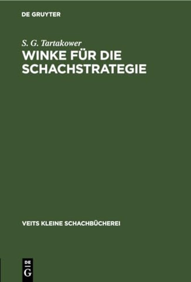 Winke Fur Die Schachstrategie
