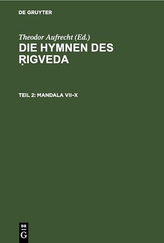 Mandala VII–X – Nebst Beigaben