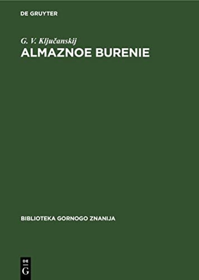 Almaznoe burenie