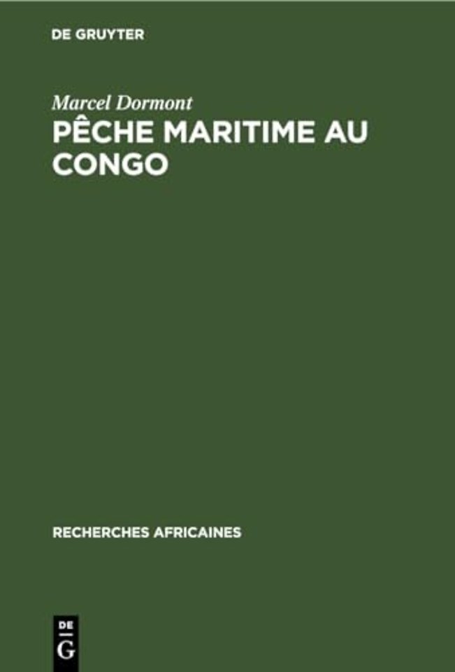 Pêche maritime au Congo – Possibilités de développement