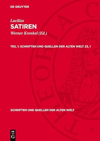 Lucilius: Satiren. Teil 1