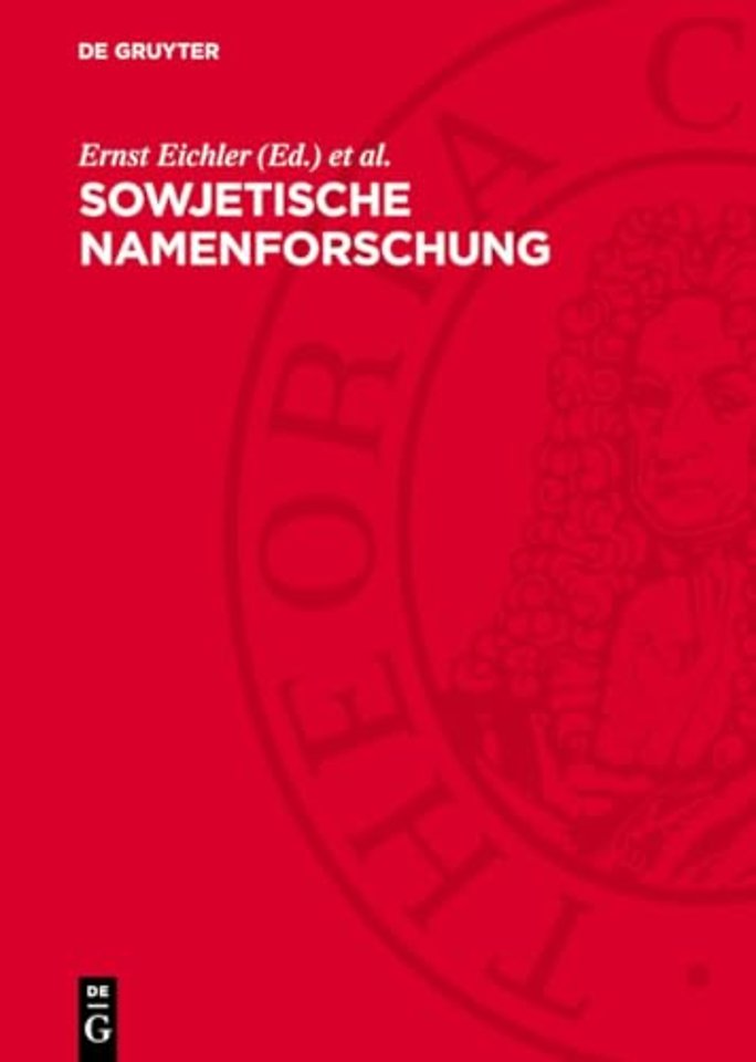 Sowjetische Namenforschung