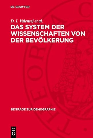 Das System der Wissenschaften von der Bevölkerung
