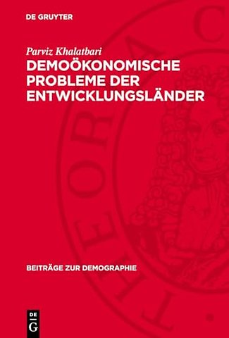 Demoökonomische Probleme der Entwicklungsländer