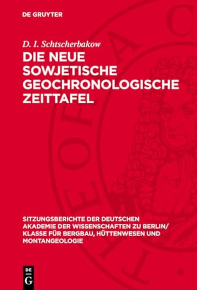 Die neue sowjetische geochronologische Zeittafel