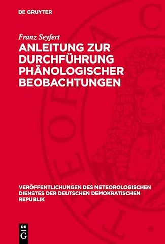 Anleitung zur Durchführung phänologischer Beobachtungen