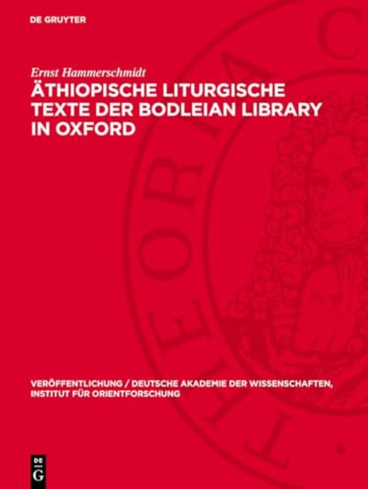 Athiopische liturgische Texte der Bodleian Library in Oxford