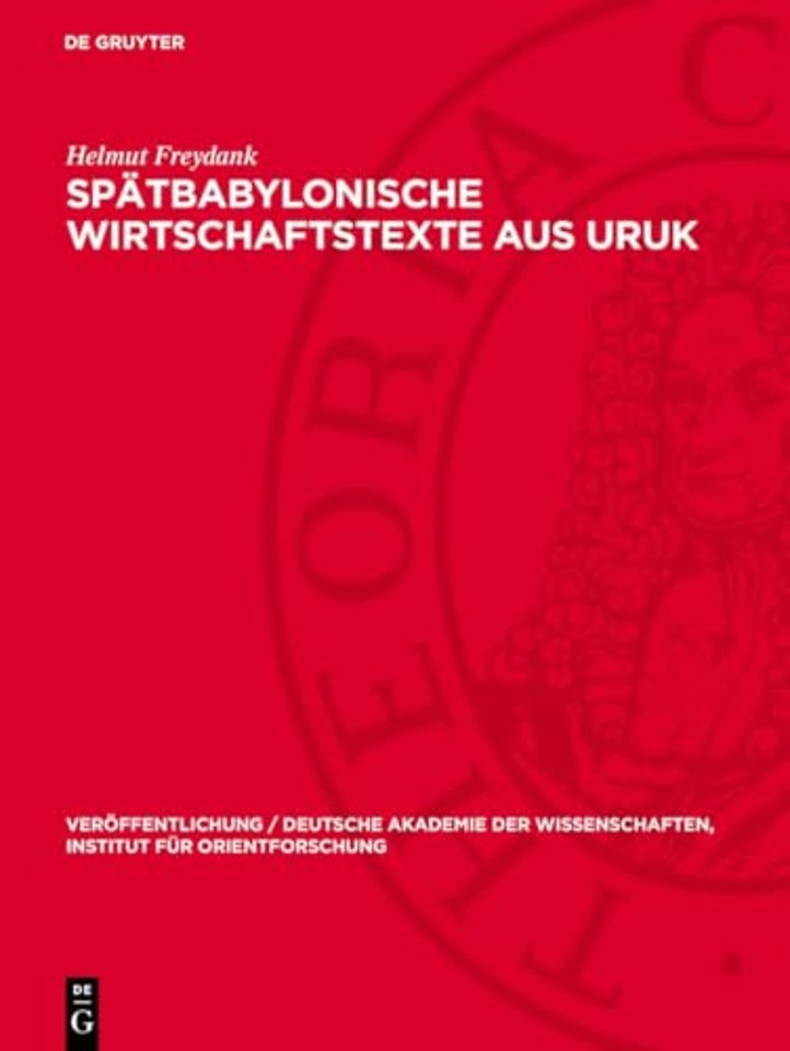 Spätbabylonische Wirtschaftstexte aus Uruk
