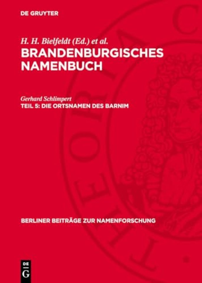 Die Ortsnamen des Barnim