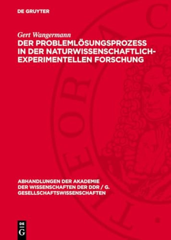 Der Problemlösungsprozeβ in der naturwissenschaf – Ein Beitrag zur Analyse
