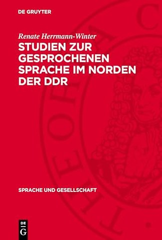 Studien zur gesprochenen Sprache im Norden der D – Soziolinguistische Untersuchungen im Kreis Greifswald