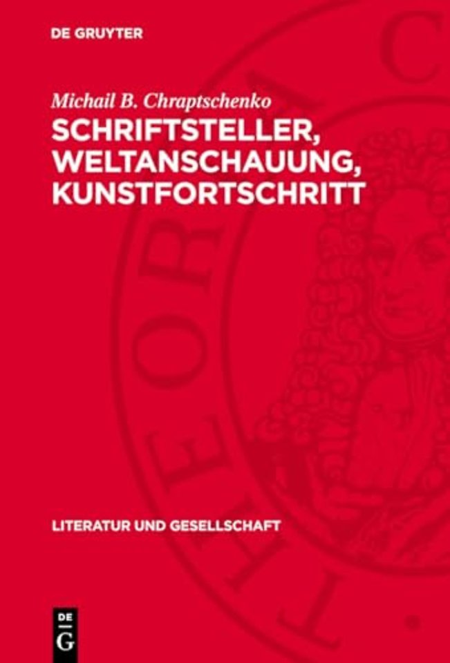 Schriftsteller, Weltanschauung, Kunstfortschritt