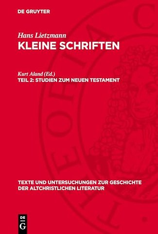 Studien zum Neuen Testament