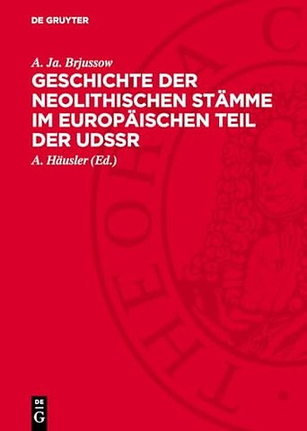 Geschichte der neolithischen Stämme im europäischen Teil der UdSSR