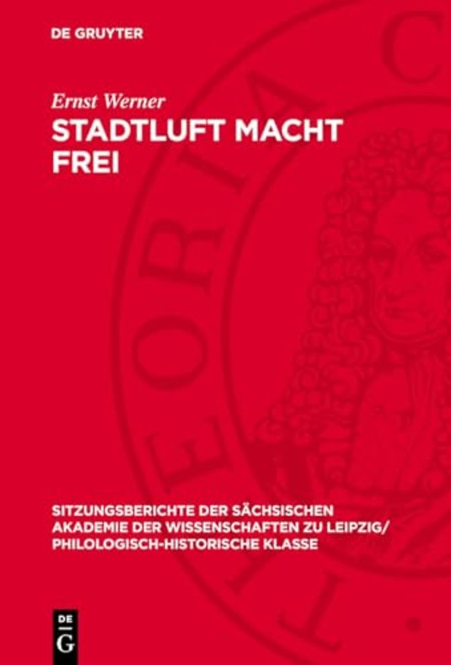 Stadtluft macht Frei – Frühscholastik und bürgerliche Emanzipation in der ersten Hälfte des 12. Jahrhunderts