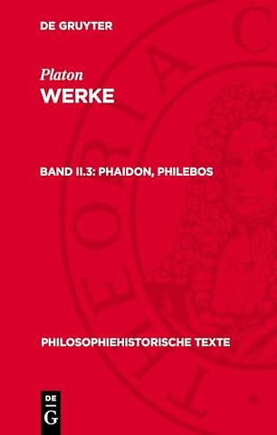 Phaidon, Philebos