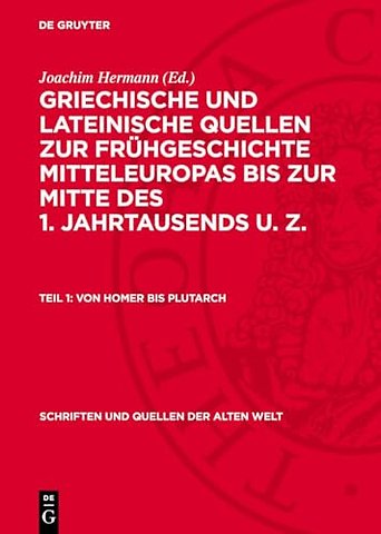 Von Homer bis Plutarch – (8. Jh. v. u. Z. bis 1. Jh. u. Z.)