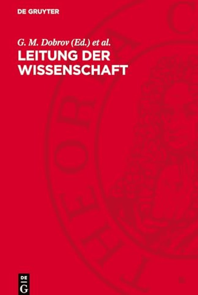 Leitung der Wissenschaft