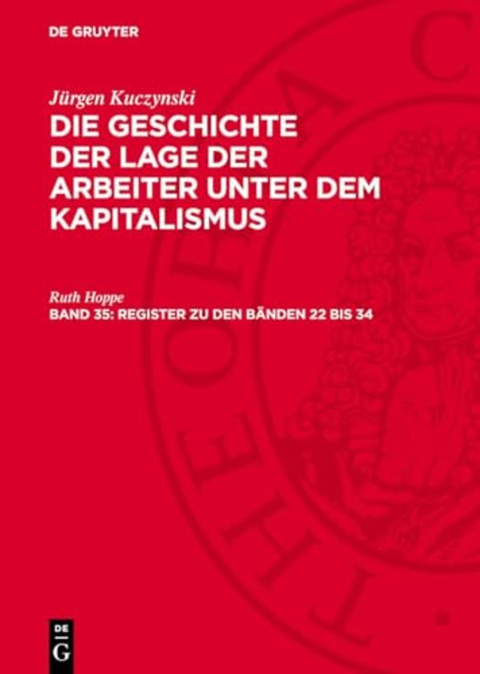 Register zu den Bänden 22 bis 34