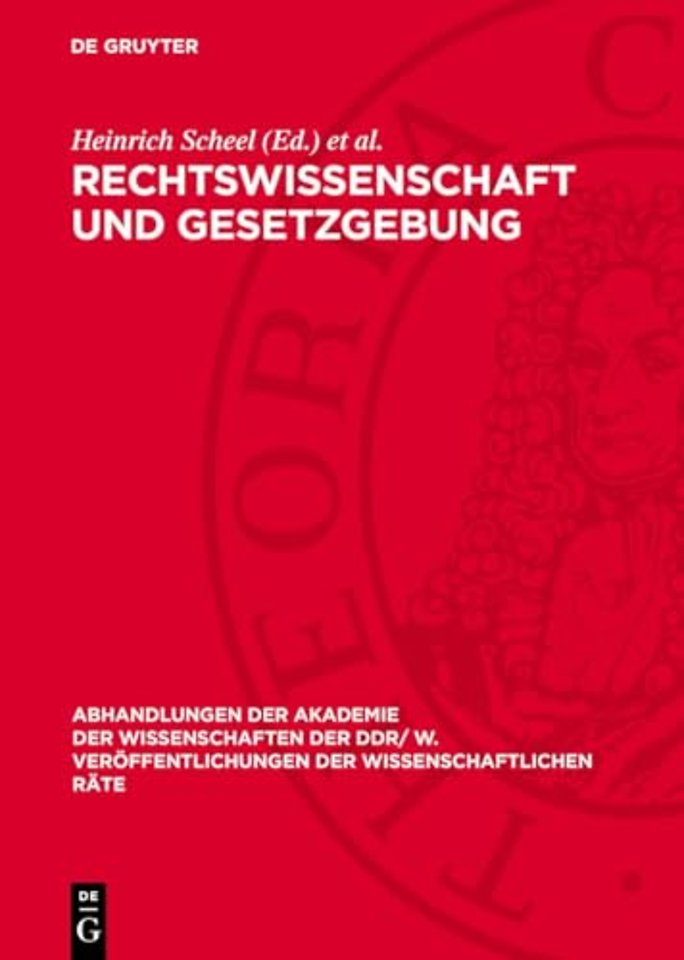 Rechtswissenschaft und Gesetzgebung