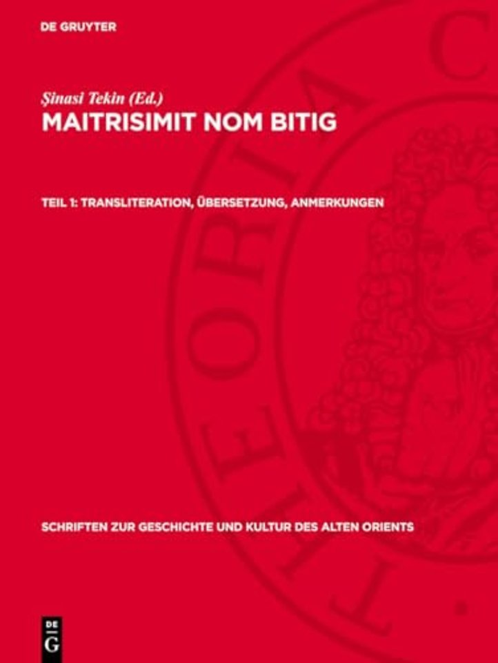 Transliteration, Ubersetzung, Anmerkungen