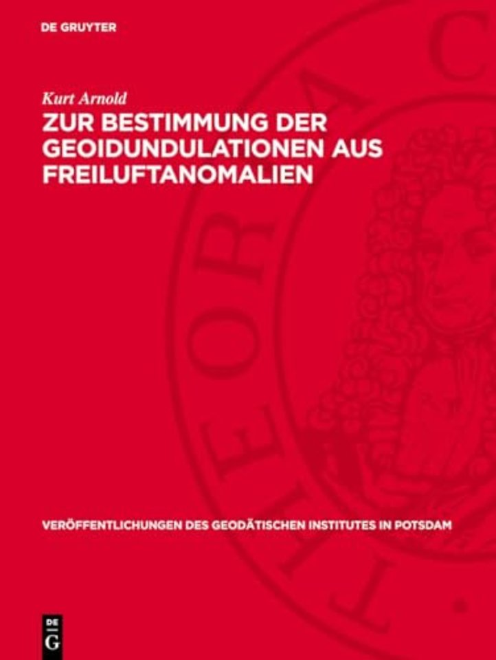 Zur Bestimmung der Geoidundulationen aus Freiluf – Schwerewerte in grossen Höhen über der Erdoberfläche