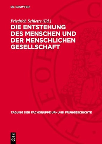 vom 9. bis 11. Mai 1977 in Frankfurt/O. – Die Entstehung des Menschen und der menschlichen Gesellschaft