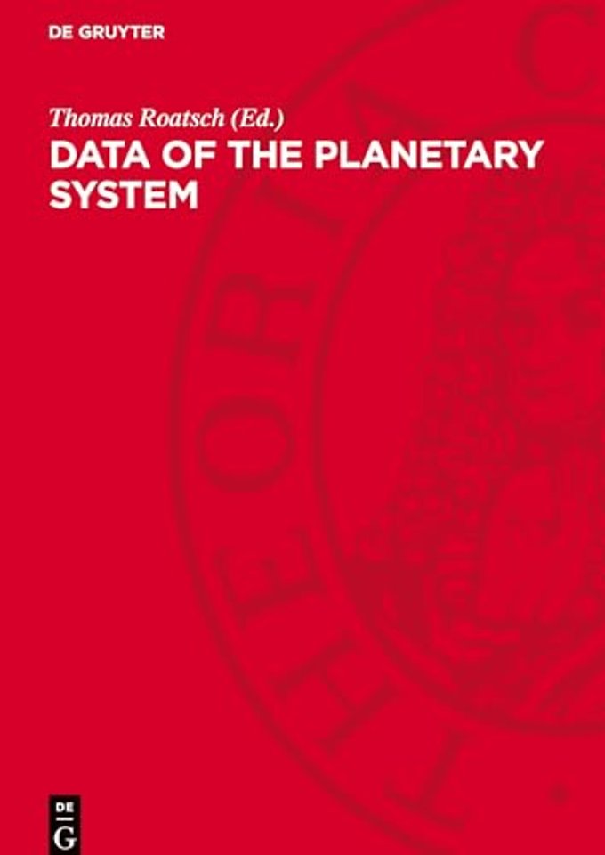 Data of the Planetary System