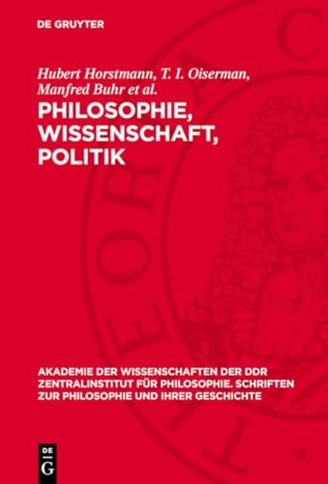 Philosophie, Wissenschaft, Politik