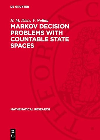 Markov Decision Problems with Countable State Sp – Optimality Criteria, Algorithms, Clustering